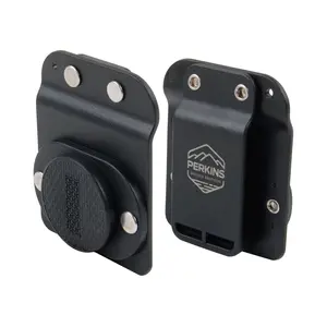 Perkins Builder Brothers Clip-On Tool Belt Magnetic Holder for Drill Bits, Screws and Tools