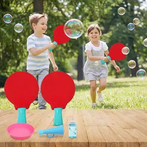 Giant Bubble Maker Toy – Easy Ping Pong Bubble Blower for Kids Outdoor Fun
