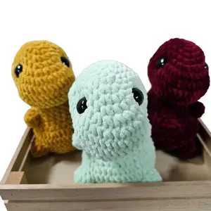 Crochet Plush Baby Dino - Cute Dinosaur Stuffie