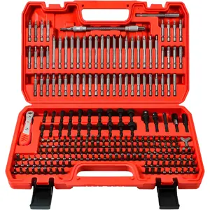 Ultimate Screwdriver Bit Set, Cr-V Steel Impact Driver Bits, Includes Security, Drill, Nut Driver, Ratchet Wrench & Holder