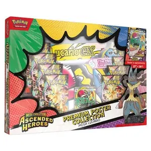 Ascended Hero’s Mega Lucario EX Premium Poster Collection