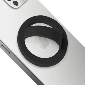 Magnetic Silicone Ring Grip Phone Holder, Rotating Finger Loop Ring Grip Holder, Soft and Portable, Strong Magnetic Attraction, Compatible with Magsafe Phone Case`