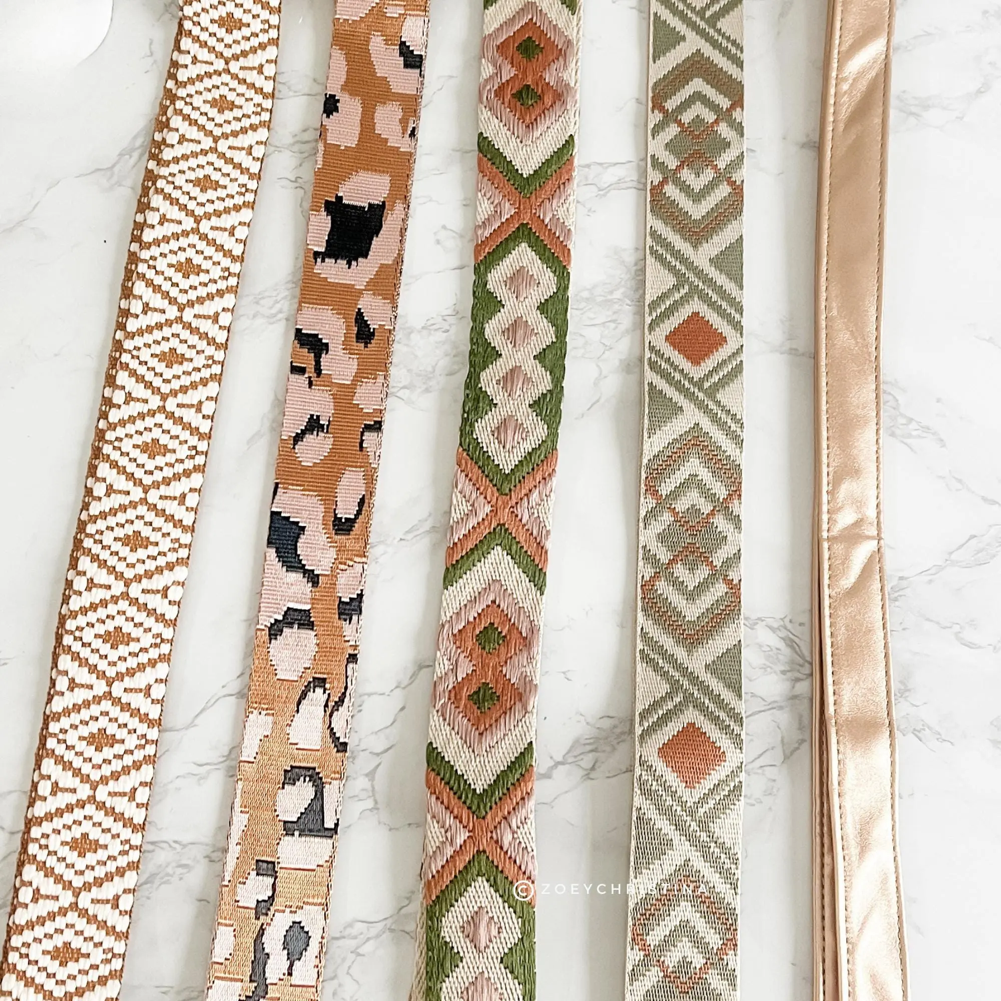 Adjustable Add-On Bag Straps - 4 Stylish Options for Shoulder, Crossbody, or Handbags