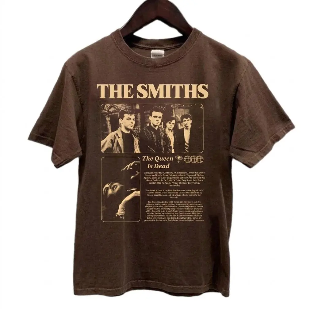 [Sale Up To 30%] The Smiths Music Band Shirt, The Smiths 90s Music Album Graphic Unisex Shirt, Gift for Men & Women