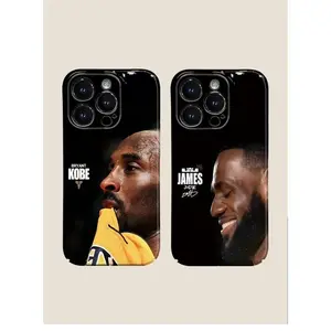 Kobe & LeBron Poster Sports Legend Tough Cases Drop-resistant Scratch-resistant Two-In-One Drop-Resistant Phone Case, Unique And Personalized For IPhone 17, 16, 15, 14, 13, 12, Pro Max, Pro Plus, and Samsung S25, 24, 23, 22
