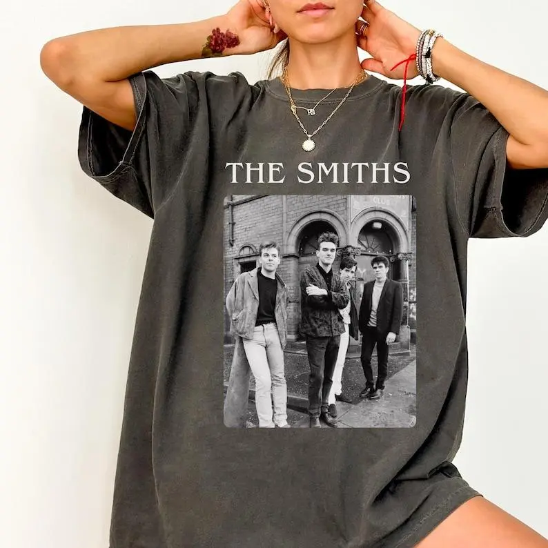 The Smith Shirt, The smiths fan gifts,The Smiths Band Unisex T-Shirt The Smith merch,Trendy Shirts,vintage music shirt,The Smiths T-Shirt
