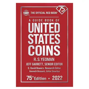 USED Book - Redbook 2022 Us Coins Hard Cover by Garrett, Jeff (Hardcover) - english