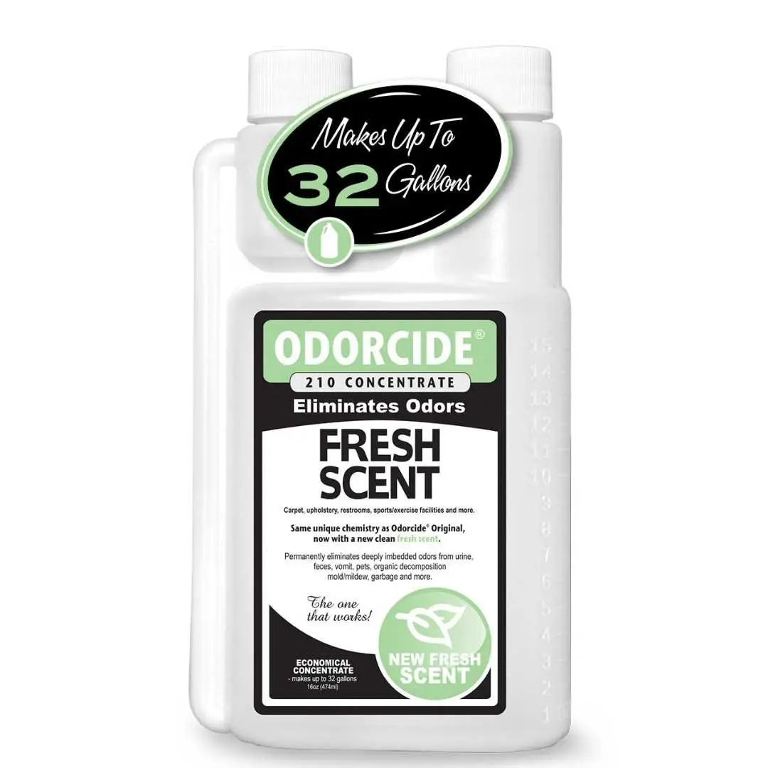 Odorcide Odor Eliminator Concentrate: Odor Eliminator for Strong Odor on Carpets, Hardwood & More - Fresh and Original - 16 oz
