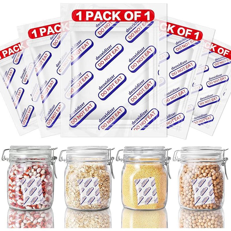 Vitscan 300cc Individually Wrapped Food Grade Oxygen Absorbers for Long Term Storage, Home Supplies for Moth-Mold-Damp Proofing