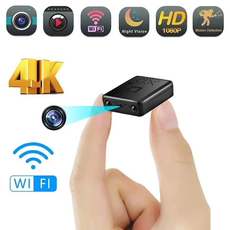 Mini WiFi Security Camera 1080P HD Wireless Night Vision