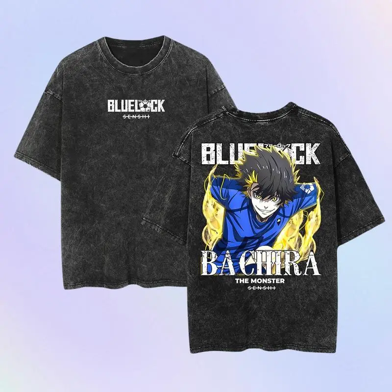 Bachira Meguru Blue Lock Shirt, Anime Manga Football Shirt, Blue Lock Shirt, Graphic Tee, Unisex Fashion, Full Color, Full Size,For Men,For Women