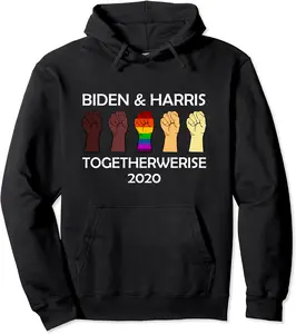 Joe Biden Kamala Harris 2020 LGBT Gay Pride elections 2020 Pullover Hoodie - Elizabethmc Shop 48B08M1GNM2M