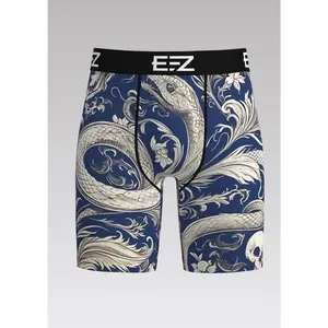 EZ - Men’s Blue Serpent Boxer Brief