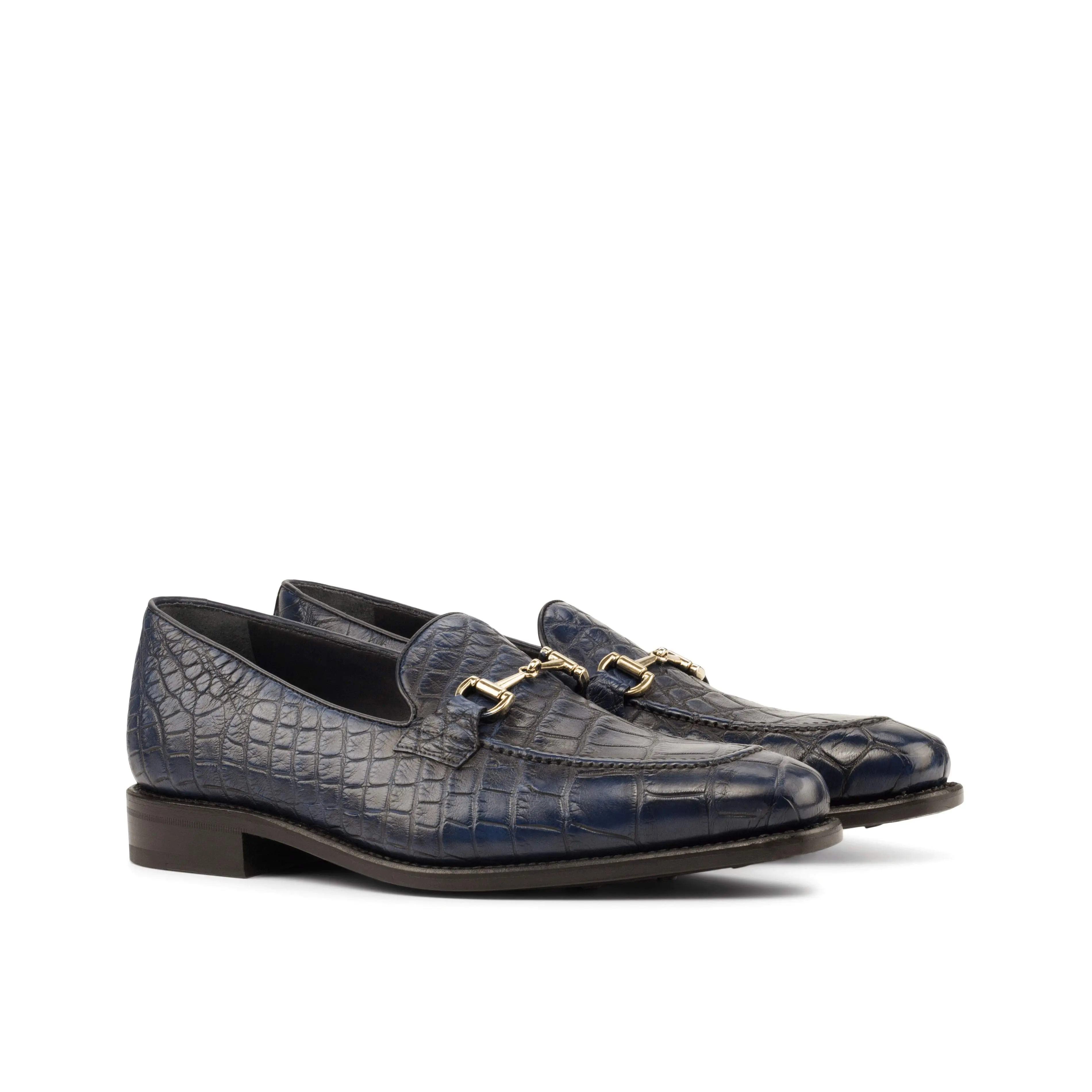 Daurud Alligator Loafers