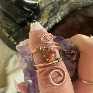 Sandstone Copper Ring