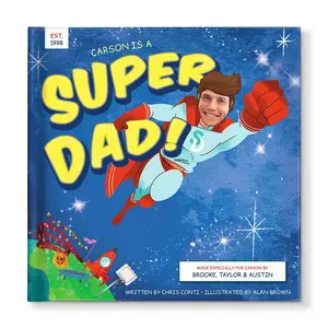 Super Dad! Personalized Children's Book | Father's Day Gift