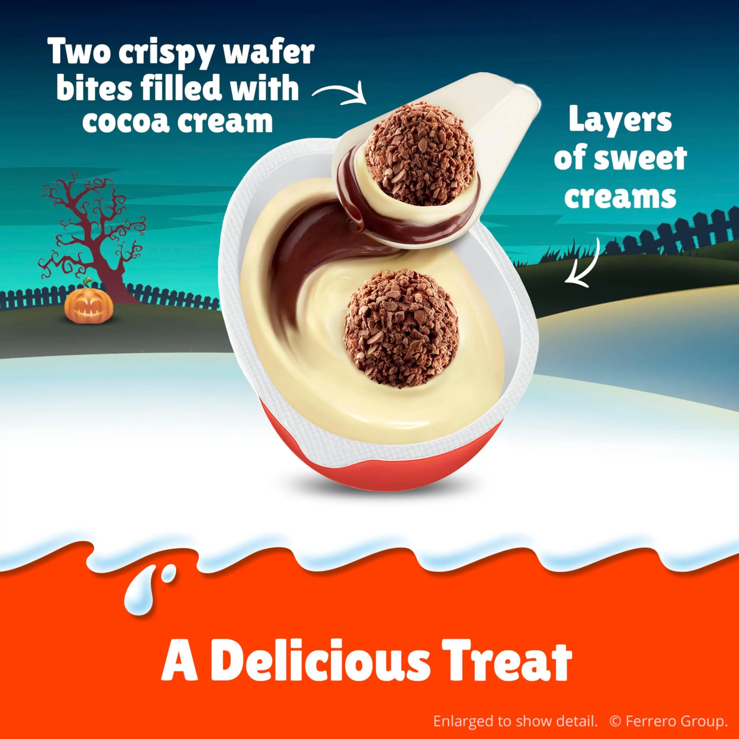 Kinder Joy Eggs - Children's Ambient Snack with Sweet Cream, Chocolatey Wafers, Malt Extract, Sheanut and Sunflower Ingredients, Wheat Starch - 2.1 oz - 6 Count