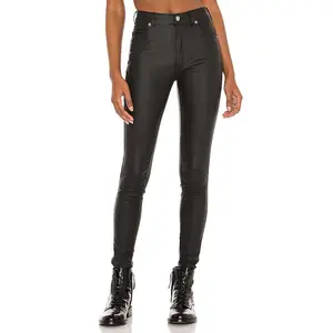Dr. Denim Lexy Skinny in Black Metal