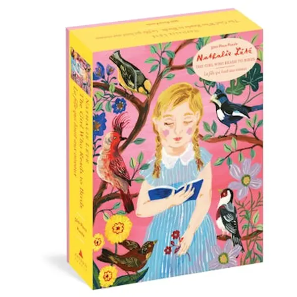 Nathalie Lété: The Girl Who Reads to Birds 500-Piece Puzzle Nathalie Lété: The Girl Who Reads to Birds 500-Piece Puzzle