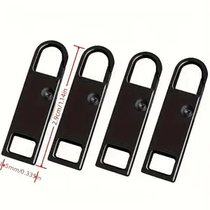 Repair your zippers with 6 replacement sliders various sizes