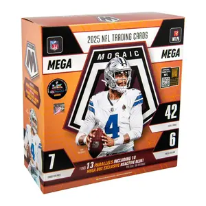 2025 Panini Mosaic Football Mega Box | Personal Live Box Break