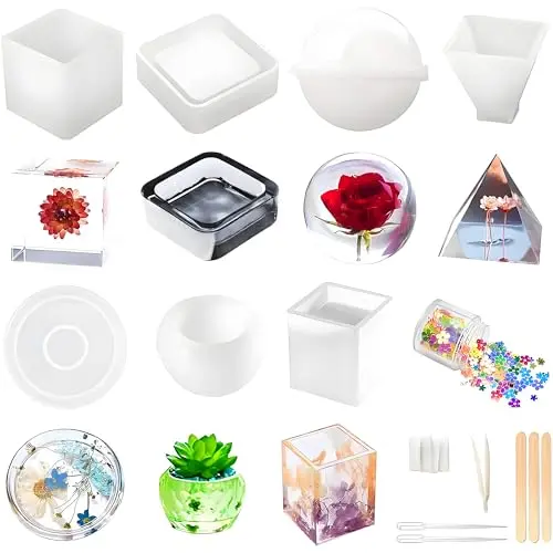 20PCS resin molds