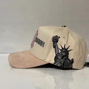 Cap “NY” New York, Rose/Gold, CapsFans.