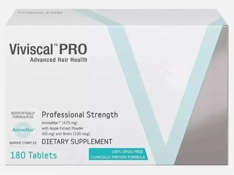 Viviscal PRO Advance Hair Growth Supplement 180 Tablets Exp 07/2028 | Advance Hair solution with Professional Strength