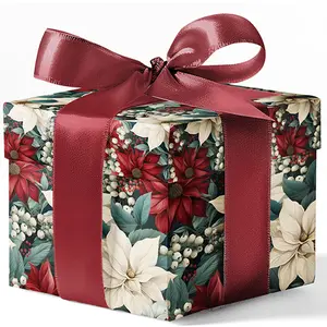 3d Point Setters Custom Wrapping Paper