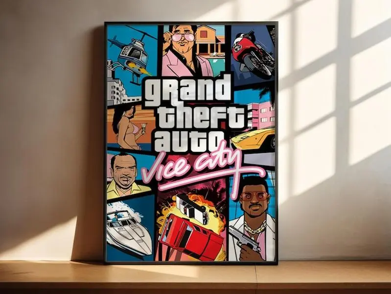 Video Game Wall Art | Gamer Wall Decor | Video Game Print Gift