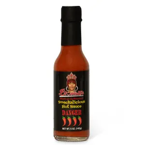 Blove's Smackalicious Hot Sauce, (Danger) Ghost Pepper Vinegar Flavored Sauce