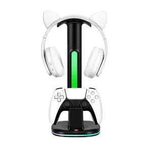 Universal Gaming Controller Charging Stand with RGB Lights