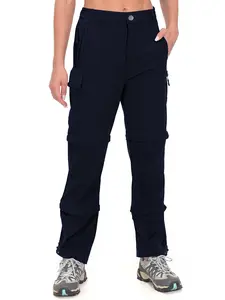 Women's Outdoor Quick-Dry Pants, Detachable Leg Design, Breathable Lightweight Durable, Ideal for Hiking Camping Outdoors