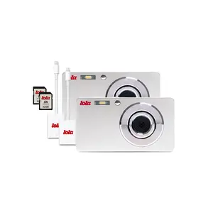 Lola Bestie Bundle – Dual Retro Digital Camera Kit with SD Cards, SD Adapters & Complete Accessories Pack (8MP, 4K Video, Filters & Flash)