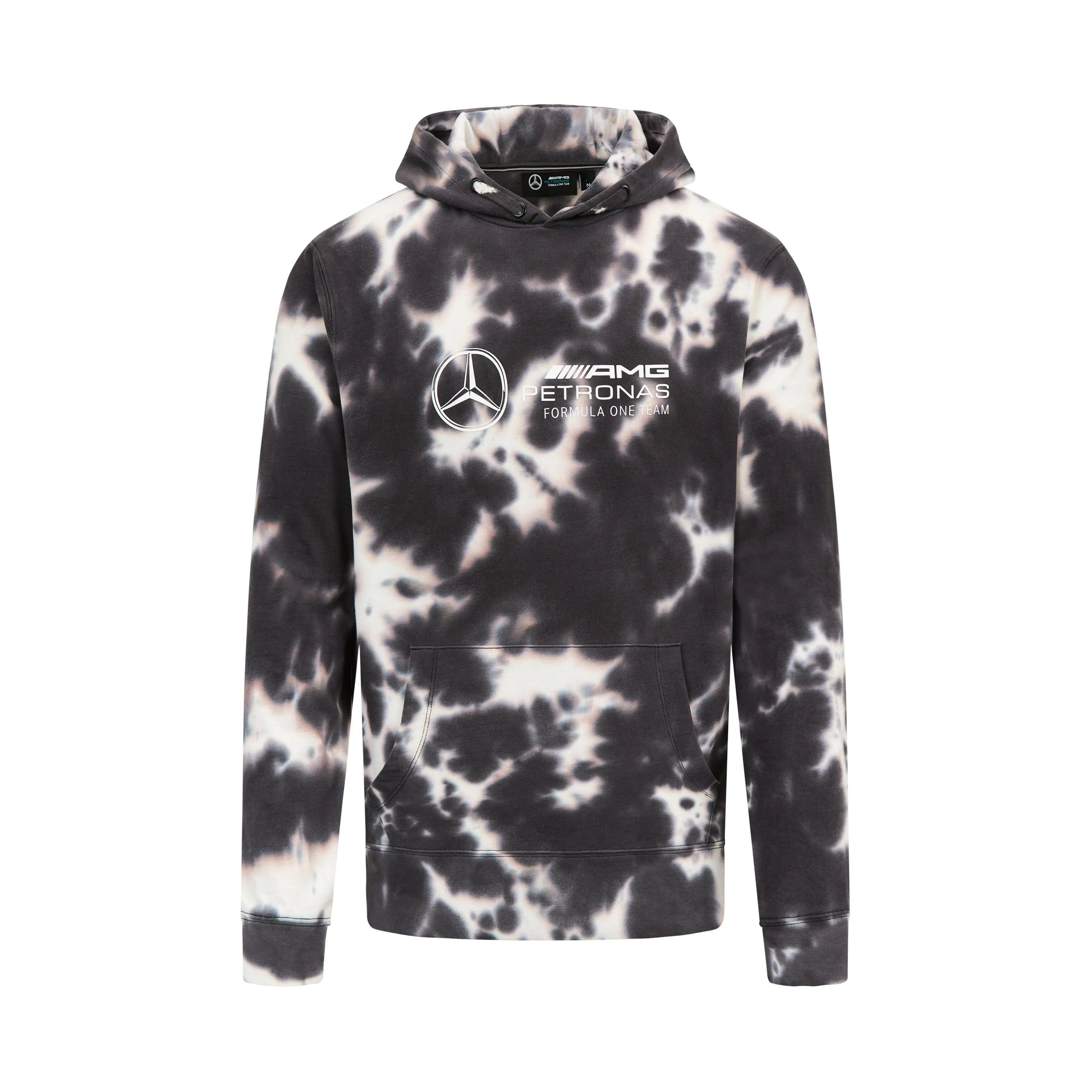 Mercedes AMG Petronas F1 Unisex Tie-Dye Hoodie