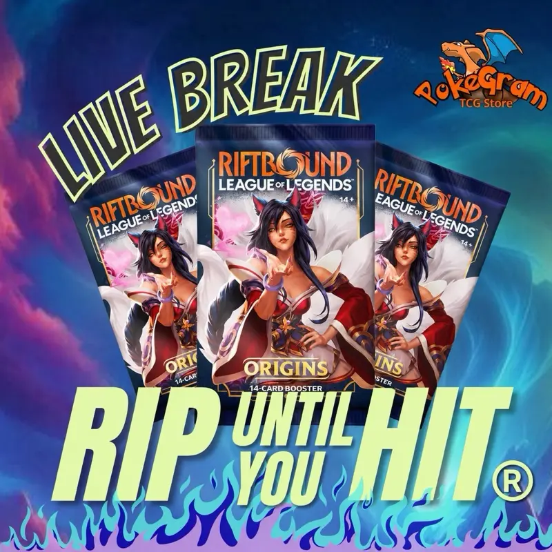 RTYH Riftbound: League of Legends Origins Rip Until You Hit - Booster Packs