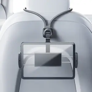 OATSBASF Car iPad Tablet Holder for Tesla Sport Bucket Seats Rear Headrest Mount Universal Fit for Kids & Adults Road Trip Essentials with Car TV Entertainment Gadgets