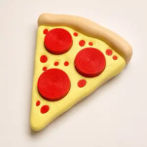Pizza Fidget Keychain, Anxiety Fidgets, Stress Relief Fidgeting