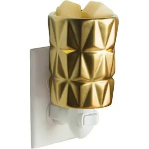 Gold Facets Pluggable Wax Warmer