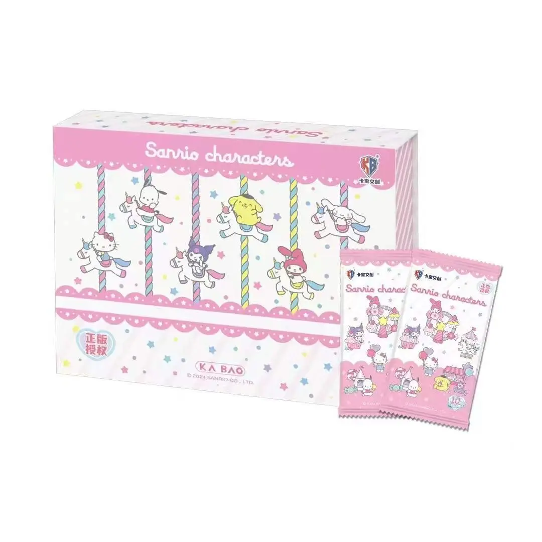Kabao-Sanrio Party Plan V10- CCG Box-Rip Live Assorted Card Sets