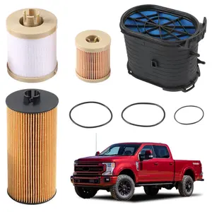 6.0L Powerstroke Diesel Filter Kit – Air FA1778 Fuel FD4616 Oil FL2016 – Fits Ford F250 F350 Super Duty 2003-2007 (F450 F550 Excursion F650 F750)