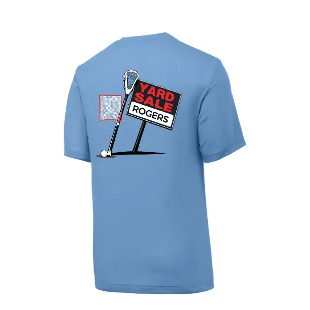 Lacrosse Yard Sale Moisture Wicking Adult Tee - SUST350YRD