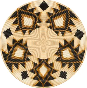 Handcrafted Ethiopian Rekepot – Natural Diamond Pattern