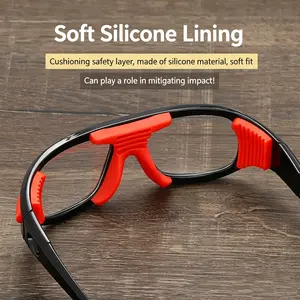 Unisex Professional Basketball Glasses, Outdoor Sports Anti-Impact Protective Goggles, Interchangeable Prescription Frames, Durable Design