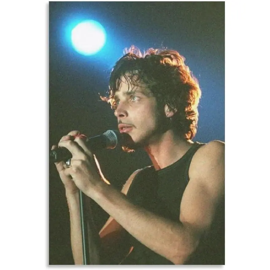 Singer Chris_Cornell Poster Canvas Art Poster And Wall Art Picture Print Modern Family Bedroom Decor Posters 12x18inch(30x45cm)