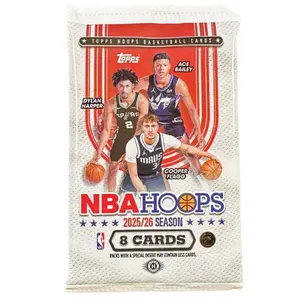 2025/2026 Topps NBA Hoops Hobby Box Pack