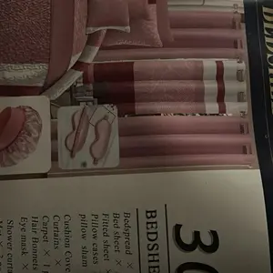 30pcs Bedsheet Set - Complete Bedding Ensemble with Fitted Sheet, Pillowcases, and Bedspread for a Cozy Sleep Experience