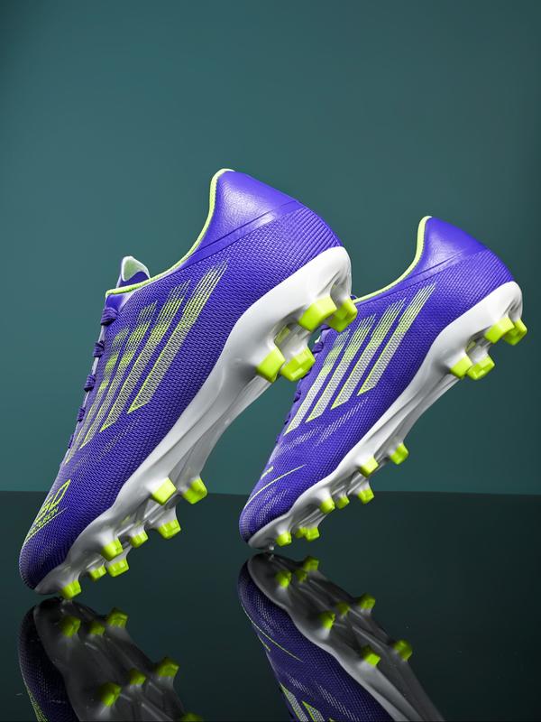 Unisex's Ombre Pink High Top Football Shoes, Breathable Comfortable Football Cleats, Football Training Shoes for All Seasons, Football Boots