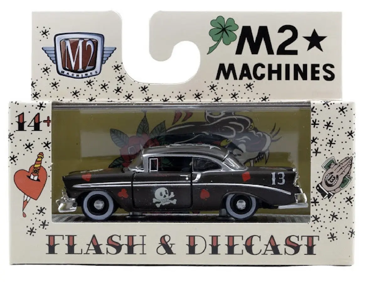 M2 Machines 1956 Chevy Bel Air Auto Thentics S154
