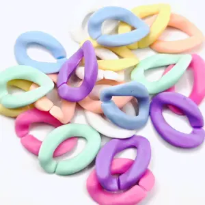 Chain Links for Jewelry Making - Assorted Colors - Perfect for Crafting and DIY Projects